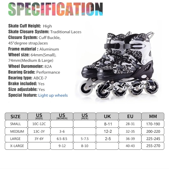 Kuxuan Adjustable Rollar Blades - Picture 6 of 15